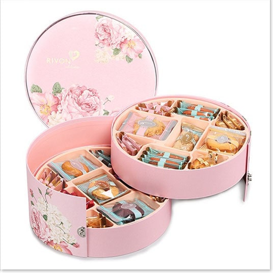 Custom Round Cookie Gift Boxes