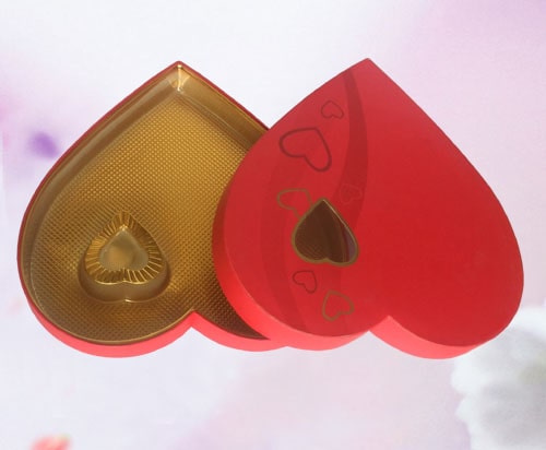 Heart shaped gift box supplier