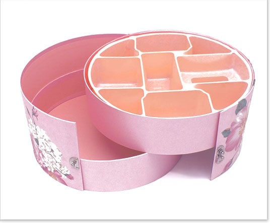 2-tier Cardboard Cookies Container