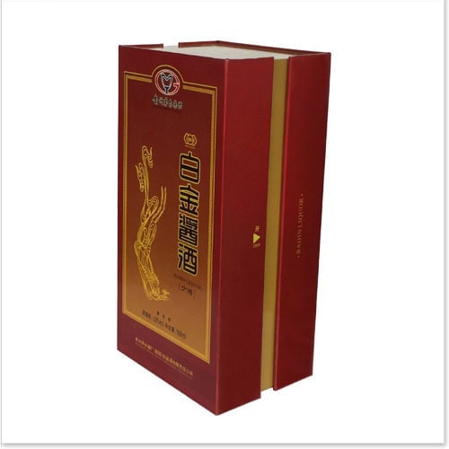 Luxury Magnetic Flip-top Boxes for Liquor Bottles