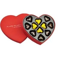 Valentine's Day Heart-shaped Chocolate Gifts Box